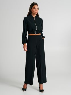 Pantaloni in tessuto tecnico con piega  Rinascimento