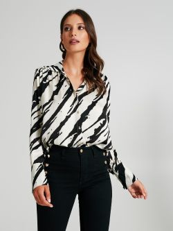 Zebra-print shirt  Rinascimento