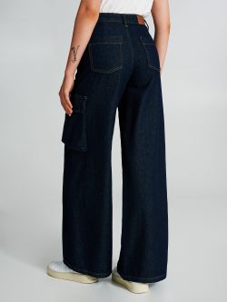 Pantaloni in denim cargo   Rinascimento