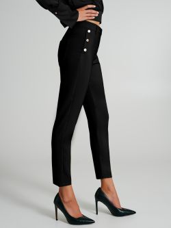 Skinny trousers with buttons   Rinascimento