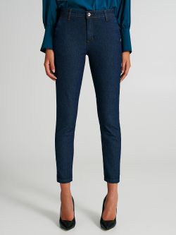 Jeans skinny elasticizzato con impunture  Rinascimento
