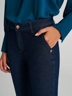 Jeans skinny elasticizzato con impunture  Rinascimento