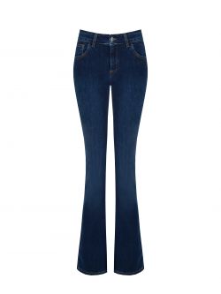 Jeans a zampa con tasca strass  Rinascimento