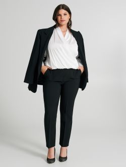 Pantaloni Curvy con punto smoke  Rinascimento