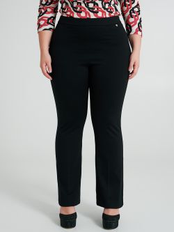 Curvy-Schlaghose aus Punto Milano  Rinascimento
