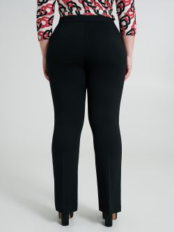 Curvy-Schlaghose aus Punto Milano  Rinascimento