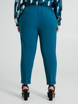 Pantaloni Curvy jogging in tessuto tecnico  Rinascimento