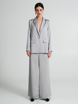 Giacca blazer oversize in raso  Rinascimento