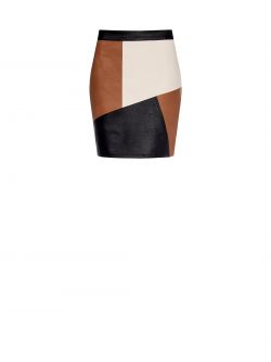 Short pencil skirt with resin patches  Rinascimento