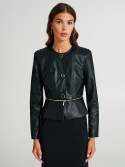 Blouson en simili cuir  Rinascimento