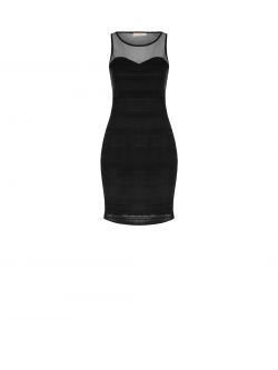 Sheath dress with tulle insert  Rinascimento