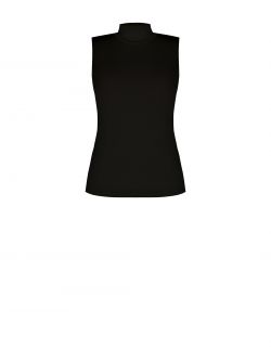 100% ECOVERO® viscose sleeveless turtleneck top  Rinascimento