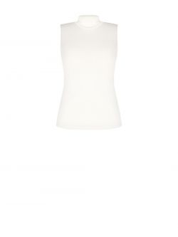 100% ECOVERO® viscose sleeveless turtleneck top  Rinascimento