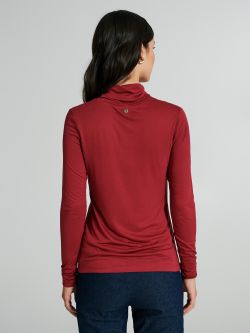 Top col roulé100 % viscose ECOVERO®  Rinascimento
