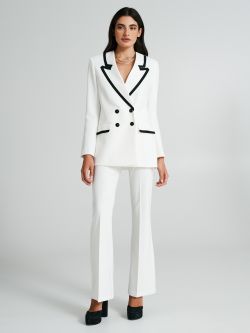Veste croisée à revers bicolore  Rinascimento