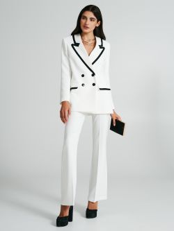 Veste croisée à revers bicolore  Rinascimento
