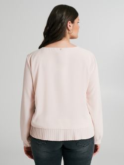 Blusa Curvy con plissè  Rinascimento
