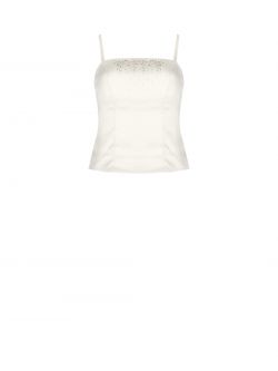 Top sfiancato con strass  Rinascimento