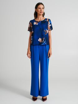 Blouse motif fleuri  Rinascimento