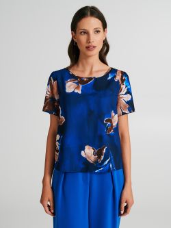 Blouse motif fleuri  Rinascimento