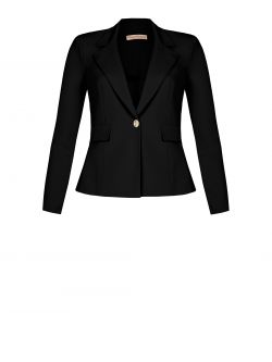Curvy scuba crepe jacket  Rinascimento