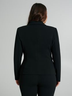 Curvy scuba crepe jacket  Rinascimento