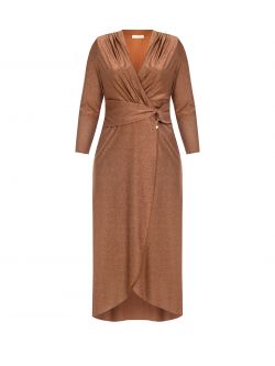 Abito Curvy impero lurex  Rinascimento