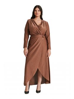 Abito Curvy impero lurex  Rinascimento