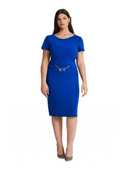 Robe fourreau curvy avec chaîne  Rinascimento