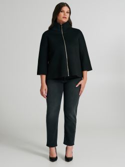 Petite cape curvy en néoprène doux.  Rinascimento