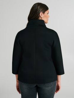 Petite cape curvy en néoprène doux.  Rinascimento