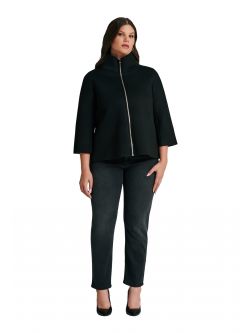 Petite cape curvy en néoprène doux.  Rinascimento