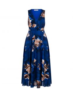 Robe curvy coupe empire avec motif à fleurs  Rinascimento