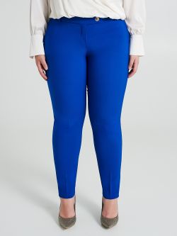 Curvy skinny trousers in technical fabric  Rinascimento