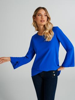 Diamond blouse in georgette  Rinascimento