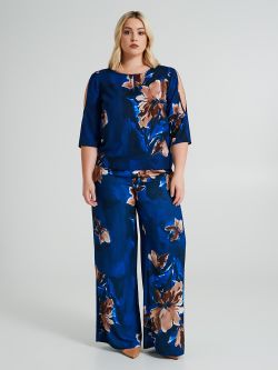 Curvy blouse with cut-out sleeves  Rinascimento