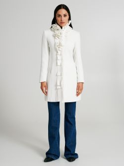 Cappotto medio con rose  Rinascimento