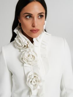 Cappotto medio con rose  Rinascimento