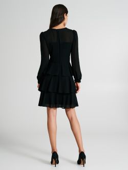 Abito in georgette con balzine  Rinascimento