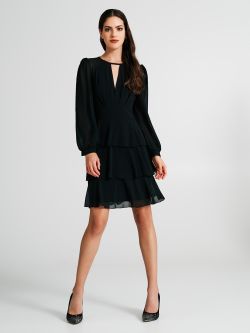 Abito in georgette con balzine  Rinascimento