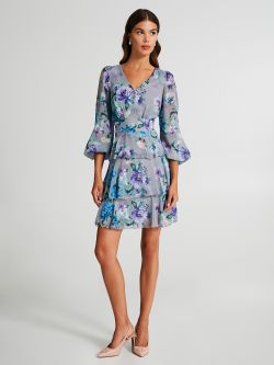 Flouncy floral print dress  Rinascimento