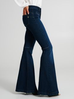 Jeans a zampa lavaggio scuro  Rinascimento