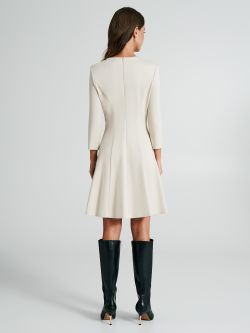 A-line dress with zip   Rinascimento
