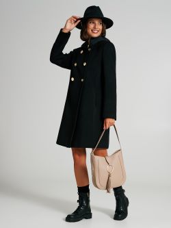 Cappotto doppiopetto con cappuccio  Rinascimento