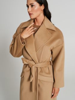 Cappotto lungo oversize con cintura  Rinascimento