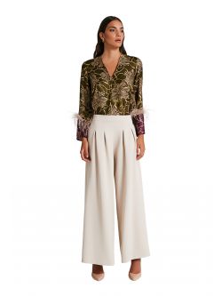 Pantaloni a palazzo con elastico  Rinascimento
