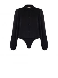 Camicia a body in georgette
