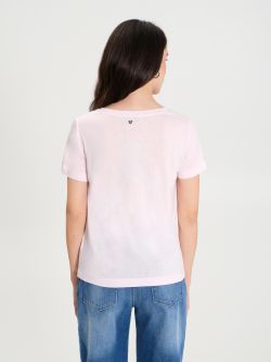 Lässiges T-Shirt aus 100 % ECOVERO®-Viskose  Rinascimento
