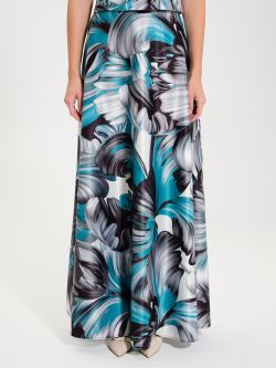 Full Skirt with Floral Print  Rinascimento