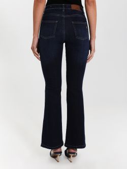 Flared Jeans with 6 Buttons  Rinascimento